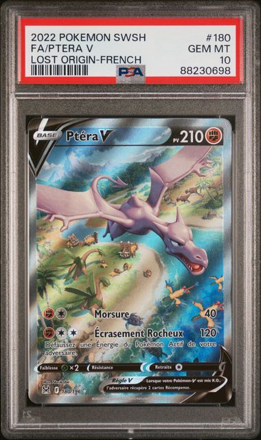 PTERA V #180 ORIGINE PERDUE