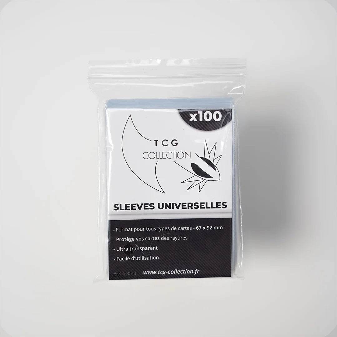 Paquet de 100 sleeves TCG-Collection