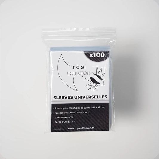 Paquet de 100 sleeves TCG-Collection